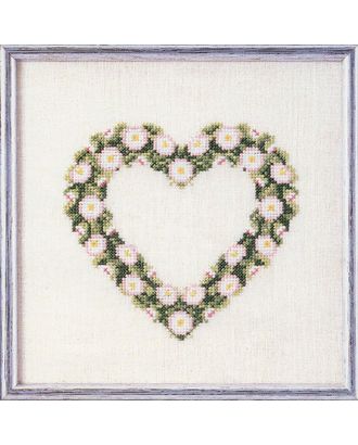 Набор для вышивания "Сердце из ромашек" арт. ГЕЛ-5955-1-ГЕЛ0125193