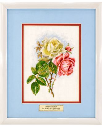 Вышитая картина "Садовая роза" арт. ГЕЛ-6551-1-ГЕЛ0132908