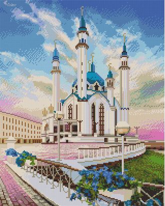Картина стразами "Казанская соборная мечеть" арт. ГЕЛ-7283-1-ГЕЛ0166085