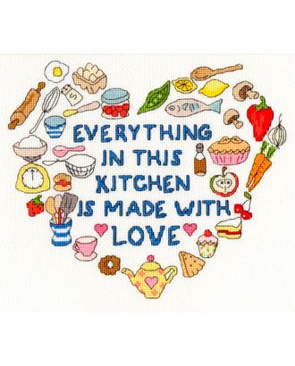 Набор для вышивания "Heart of the Kitchen" (Сердце кухни) арт. ГЕЛ-7608-1-ГЕЛ0115212
