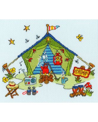 Набор для вышивания "Tent" (Палатка) арт. ГЕЛ-7645-1-ГЕЛ0115247