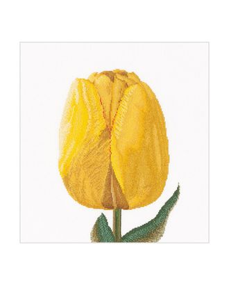 Набор для вышивания "Желтый тюльпан", канва лен 36 ct арт. ГЕЛ-7683-1-ГЕЛ0106865