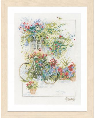 Набор для вышивания "Flowers & bicycle" арт. ГЕЛ-9432-1-ГЕЛ0117078