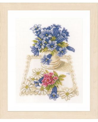 Набор для вышивания "Blue flowers" арт. ГЕЛ-9727-1-ГЕЛ0124893