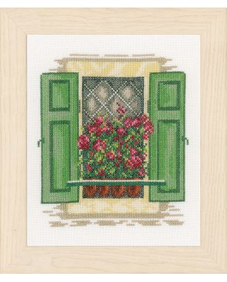 Набор для вышивания "Window with shutters" арт. ГЕЛ-10492-1-ГЕЛ0117079