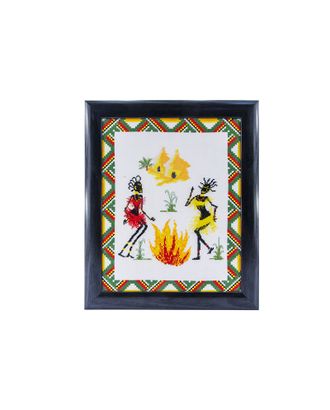 Вышитая картина "Танец Африки" арт. ГЕЛ-11246-1-ГЕЛ0121585