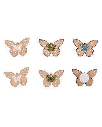 Набор декоративных элементов "Маленькие бабочки" арт. ГЕЛ-11878-1-ГЕЛ0152894