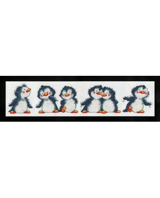 Набор для вышивания "Пингвиний ряд" арт. ГЕЛ-12018-1-ГЕЛ0163051