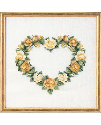 Набор для вышивания "Сердце из желтых роз" арт. ГЕЛ-12702-1-ГЕЛ0125197