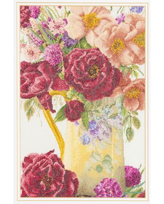 Набор для вышивания "Букет роз", канва лен 36 ct арт. ГЕЛ-12919-1-ГЕЛ0106861