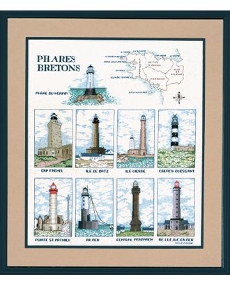 Набор для вышивания: "PHARES BRETONS" (Бретонские маяки) арт. ГЕЛ-13655-1-ГЕЛ0163948