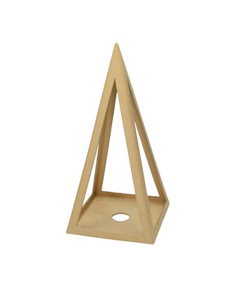 Подставка для свечи "Пирамида" из папье-маше арт. ГЕЛ-13770-1-ГЕЛ0128534
