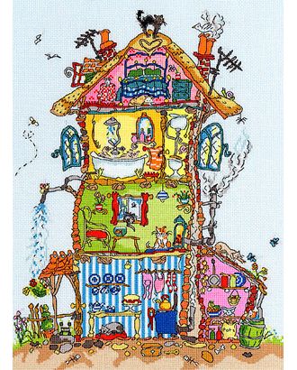 Набор для вышивания "Cottage" (Коттедж) арт. ГЕЛ-14346-1-ГЕЛ0115138