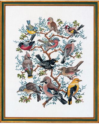 Набор для вышивания "Птичий парад" арт. ГЕЛ-14635-1-ГЕЛ0010319