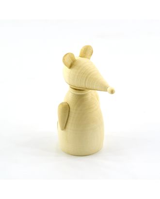 Деревянная фигурка "Мышь", большая арт. ГЕЛ-14789-1-ГЕЛ0156772