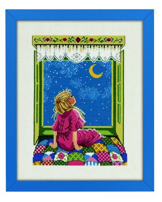 Набор для вышивания "Девочка и звезды" арт. ГЕЛ-15056-1-ГЕЛ0010285