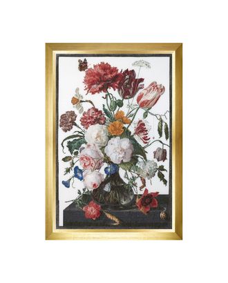 Набор для вышивания "Цветы в стеклянной вазе", канва Aida 18 ct арт. ГЕЛ-15464-1-ГЕЛ0113713