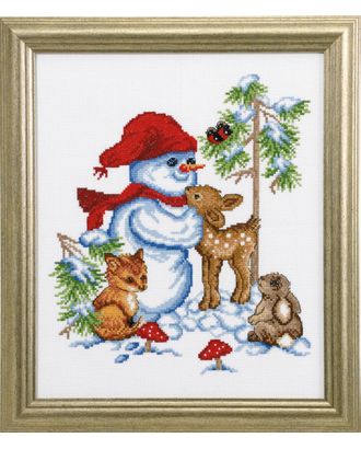 Набор для вышивания "Снеговик" арт. ГЕЛ-17074-1-ГЕЛ0118059