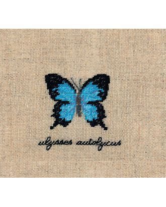 Набор для вышивания:"PAPILLONS ULYSSES AUTOLYCUS" (Бабочка ULYSSES AUTOLYCUS) арт. ГЕЛ-17472-1-ГЕЛ0163932