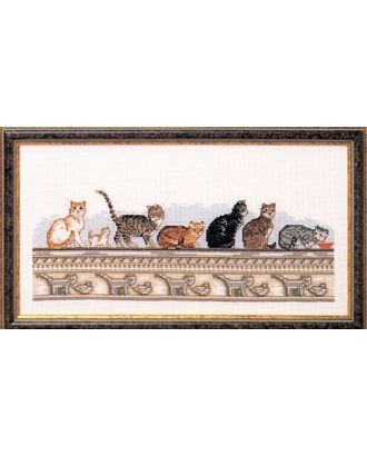 Набор для вышивания "Кошки на стене" арт. ГЕЛ-23237-1-ГЕЛ0125154