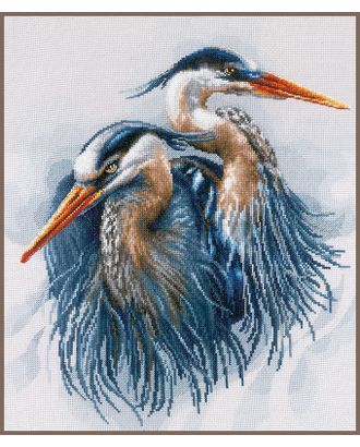 Набор для вышивания "Great blue herons" арт. ГЕЛ-24177-1-ГЕЛ0161804