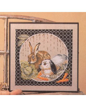 Набор для вышивания "Кролики" арт. ГЕЛ-24817-1-ГЕЛ0125109