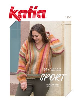 Журнал с моделями по пряже Katia B/SPORT 104 AW20/21 арт. ГЕЛ-30005-1-ГЕЛ0162430