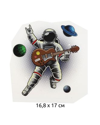 Термотрансфер Космонавт 16,8х17см, уп.10шт арт. МГ-121520-1-МГ1015716