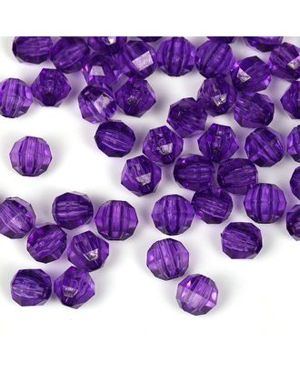 Бусины акриловые MAGIC HOBBY цв.07 фиолетовый Ø10мм уп.500г упак (1 упак) арт. МГ-130647-1-МГ1020081