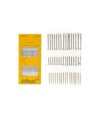 Иглы IDEAL набор для вышивания бисером уп.16 игл (0340-0238) арт. МГ-120664-1-МГ1021785