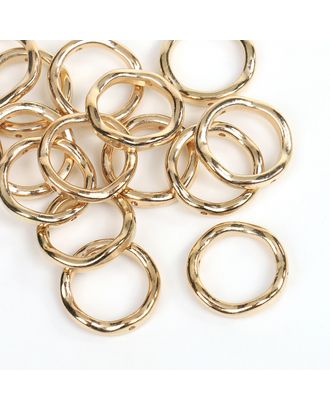 Бусины металлизированные Ideal цв.золото уп.50г Ø23 мм арт. МГ-132360-1-МГ1021974