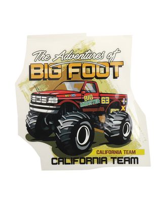 Термотрансфер Big Foot 18,7х19см, уп.10шт арт. МГ-122649-1-МГ1023042