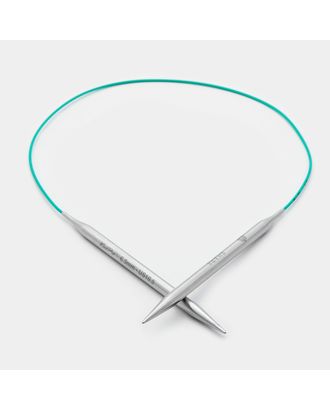 36117 Knit Pro Спицы круговые Mindful 3,5мм/100см, нержавеющая сталь, серебристый арт. МГ-122299-1-МГ1031030