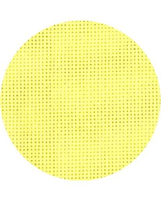 Канва для вышивания средняя №563 (464) (10смх55кл) (100%Хл) шир.150 см цв.желтый уп.5м арт. МГ-130784-1-МГ1037076