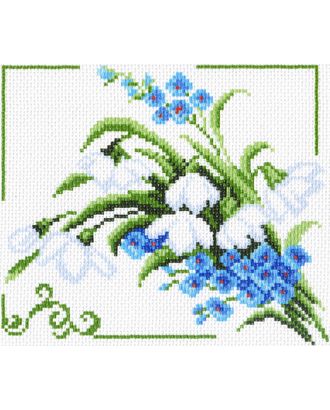 Рисунок на канве МАТРЕНИН ПОСАД - 1330-1 Весенние цветы арт. МГ-123474-1-МГ1037241