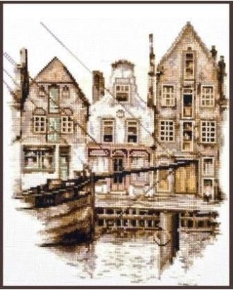 Набор для вышивания ПАЛИТРА Старый Амстердам 25х28 см арт. МГ-14708-1-МГ0154951
