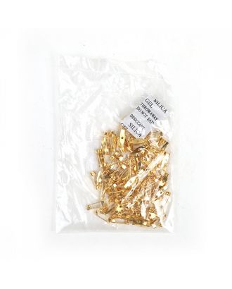 Заготовка для броши булавка 15х4 мм цв.золото уп.100 шт арт. МГ-133381-1-МГ1689951