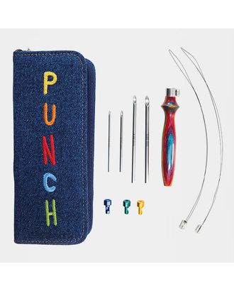 21001 KnitPro Набор инструментов для ковровой техники Punch The Vibrant арт. МГ-133493-1-МГ1691801