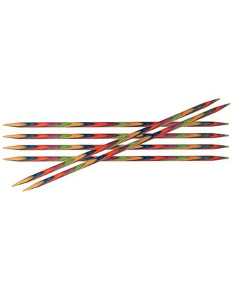 Спицы чулочные Knit Pro 20117 Symfonie 2,5мм/20см, дерево, многоцветный, 6шт арт. МГ-19197-1-МГ0179484