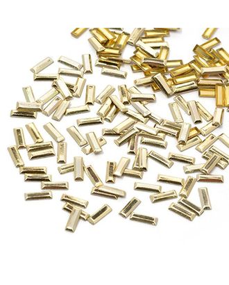 Стразы IDEAL термоклеевые металл 2.5х7 мм цв.золото уп.1400шт арт. МГ-123602-1-МГ0182028