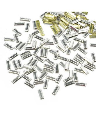 Стразы IDEAL термоклеевые металл 2.5х7 мм цв.серебро уп.1400шт арт. МГ-123603-1-МГ0182029