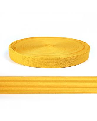 Тесьма вязаная окантовочная 22мм цв.016 желтый арт. МГ-122778-1-МГ0186218