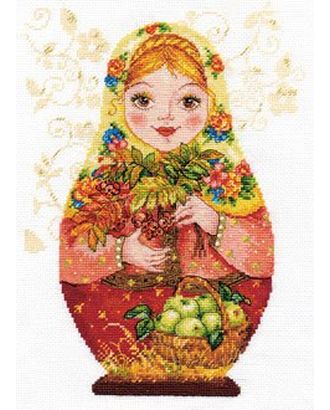 Набор для вышивания АЛИСА Матрешки. Осенняя краса 19х26 см арт. МГ-21048-1-МГ0191339
