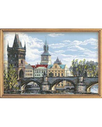 Набор для вышивания РИОЛИС Прага, Карлов мост 60х40 см арт. МГ-22195-1-МГ0195976