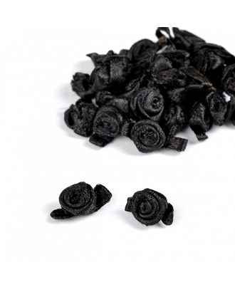 Розочки цв.черный (в упаковке 100 шт.) арт. МГ-113996-1-МГ0196280