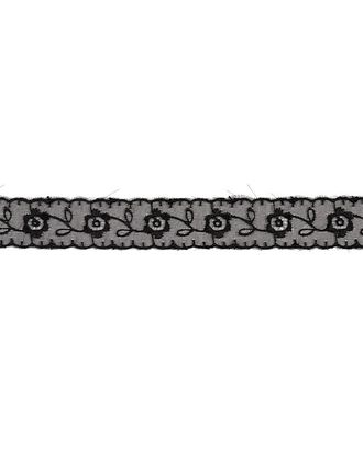 Кружево капрон 9,14м (черный) арт. МГ-114045-1-МГ0216455