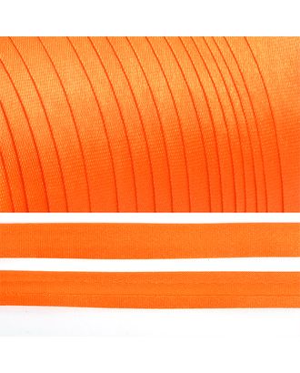 Косая бейка TBY атласная шир.15мм цв.F157 оранжевый уп.132 м арт. МГ-123819-1-МГ0248489