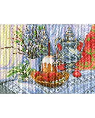 Рисунок на канве МАТРЕНИН ПОСАД - 1767 Пасхальный натюрморт арт. МГ-35379-1-МГ0259351