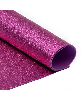 Купить Фоамиран глиттерный Magic 4 Hobby 2 мм цв.ярко-розовый, 20х30 см арт. МГ-124945-1-МГ0265247 оптом в Новочеркасске