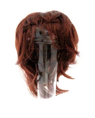 Волосы прямые короткие П140 цв.каштановый арт. МГ-4639-1-МГ0265337